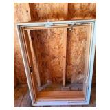 New Wood Framed Window Unit - Window Insert.