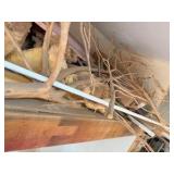 MISC. Includes wood - Construction Heater & Wiring - everything shown