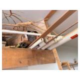 MISC. Includes wood - Construction Heater & Wiring - everything shown
