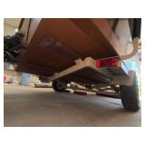 2020 Homemade Open Motor boat 21’6” – MerCruiser Inboard/Outdrive – Trailer (1989) Included