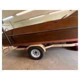 2020 Homemade Open Motor boat 21’6” – MerCruiser Inboard/Outdrive – Trailer (1989) Included