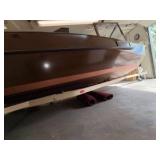 2020 Homemade Open Motor boat 21’6” – MerCruiser Inboard/Outdrive – Trailer (1989) Included