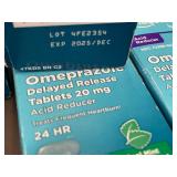 Amazon Basic Care Omeprazole 20 mg Delayed Release Tablets - 6 Boxes (84 Tablets) Exp 2025-12