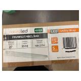 Naturaled LED Utility Wrap 7 Inch - 27W, 4000K, 3510 Lumens, 100-277V
