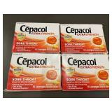 Cepacol Extra Strength Sore Throat Lozenges Honey Lemon Flavor (Lot of 2)