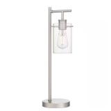 Regan 20' Brushed Nickel Table Lamp with Shade