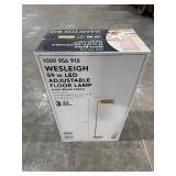 Wesleigh 59 in. LED Floor Lamp: 3 CCT dimmer