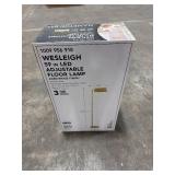 Wesleigh 59 in. LED Floor Lamp: 3 CCT dimmer