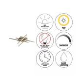 Grid 20-in. 1-Light Brushed Nickel LED Mount