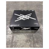 Grid 20-in. 1-Light Brushed Nickel LED Mount
