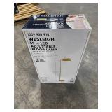Wesleigh 59 in. LED Floor Lamp: 3 CCT dimmer