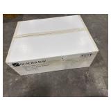 Glacier Bay 34 in. Farmhouse Sink, White