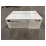 Glacier Bay 34 in. Farmhouse Sink, White