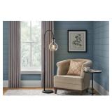 Bakerston 60 in. Arc Floor Lamp with Shade