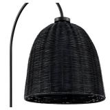 Hampton Bay Floor Lamp 61 in. Matte Black
