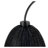 Hampton Bay Floor Lamp 61 in. Matte Black