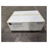 Glacier Bay 34 in. Farmhouse Sink, White