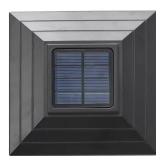 Solar LED Deck Cap Light 4x4/6x6 (2 pack)