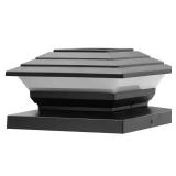 Solar LED Deck Cap Light 4x4/6x6 (2 pack)