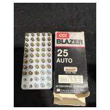CCI Blazer .25 Auto Ammunition