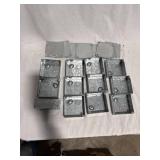 Galvanized Electrical Box Lot