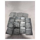 Galvanized Steel Electrical Boxes & Covers Lot