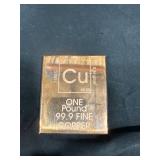 One Pound Copper Bar