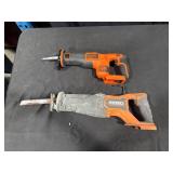 Ridgid & Black+Decker Reciprocating Saws