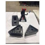 Jack Stand and Wheel Chocks