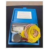 Blue Plastic Survival Kit