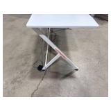 White Gaming Desk with USB Hub