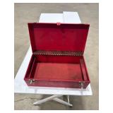 Red Metal Toolbox
