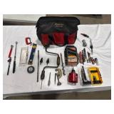 Assorted Hand Tools & Drill Bits
