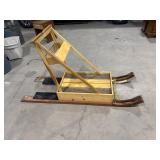 Wooden Sled Structure