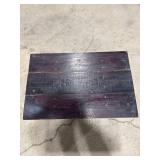 Wooden & Wicker Storage Chest