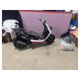 Disassembled Yamaha Scooter