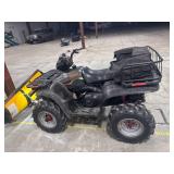 Polaris Sportsman ATV with Plow