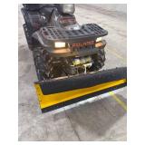Polaris Sportsman ATV with Plow