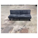 Dark Gray Convertible Futon