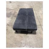 Dark Gray Convertible Futon