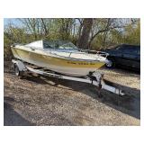 1980 Crestliner Crusader 17ft Boat