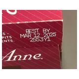Queen Anne Cordial Cherries Dark Chocolate 3 Boxes 10ct ea, Best by Mar 2025