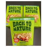 Back to Nature Multigrain Flatbread Crackers, 3 Boxes, 5 oz Each