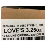 Love's Old Fashioned Cracklins 3.25 oz Smoked Flavor Added (12 Count)