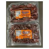 Wisconsin Maid Turkey Sausage Snack Pieces - 28 Oz Each lot of 2
