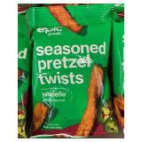 Epic Goods Seasoned Jalapeno Pretzel Twists - 5 oz Bags (Lot of 6)