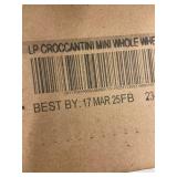 La Panzanella Croccantini Whole Wheat Artisan Crackers (Lot of 4)