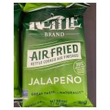 Nettle Brand Air Fried Jalapeno Kettle Cooked Potato Chips (Lot of 6)