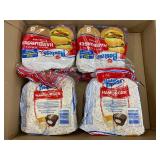 Hostess Hamburger Buns - Soft White 8-Count, 4 Packs - Sealed