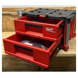 *Milwaukee PACKOUT 2-Drawer Tool Box 48-22-8442 Msrp $159.00